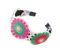 CAZSTYK Elegantes bandas anchas para el pelo para cabina de fotos, diadema ancha para fiestas, diadema bohemia para festivales de música