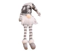 CAZSTYK Encantadoras decoraciones de Navidad, muñeca brillante con gorra larga, figura de elfos enanos de Rudolph, cosecha, Acción de Gracias, decoraciones de Navidad al aire libre