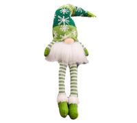 CAZSTYK Encantadoras decoraciones de Navidad, muñeca brillante con gorra larga, figura de elfos enanos de Rudolph, cosecha, Acción de Gracias, decoraciones de Navidad al aire libre