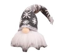 CAZSTYK Encantadoras decoraciones de Navidad, muñeca brillante con gorra larga, figura de elfos enanos de Rudolph, cosecha, Acción de Gracias, decoraciones de Navidad al aire libre