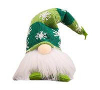 CAZSTYK Encantadoras decoraciones de Navidad, muñeca brillante con gorra larga, figura de elfos enanos de Rudolph, cosecha, Acción de Gracias, decoraciones de Navidad al aire libre