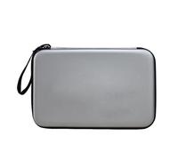 CAZSTYK Estuche cuadrado para remo de pingpong, impermeable, bolsa de almacenamiento para tenis de mesa, bolsa de almacenamiento con cremallera, accesorios de mano, funda rígida impermeable