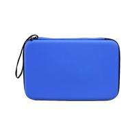 CAZSTYK Estuche cuadrado para remo de pingpong, impermeable, bolsa de almacenamiento para tenis de mesa, bolsa de almacenamiento con cremallera, accesorios de mano, funda rígida impermeable