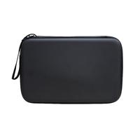 CAZSTYK Estuche cuadrado para remo de pingpong, impermeable, bolsa de almacenamiento para tenis de mesa, bolsa de almacenamiento con cremallera, accesorios de mano, funda rígida impermeable