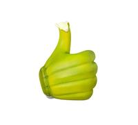 CAZSTYK Figura de plátano con el pulgar hacia arriba para mejorar la estética de cualquier habitación, resinas, estatua de mano de plátano, decoración única de mesa de café