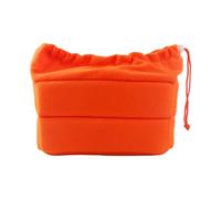 CAZSTYK Funda aterciopelada para cámara que mejora la amortiguación, protección antigolpes, espaciosos bolsillos interiores, diseño ergonómico para equipo DSLR a prueba de golpes, funda para cámara