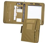 CAZSTYK Funda para cuaderno con asa de transporte, ideal para entusiastas del aire libre y profesionales de cuero