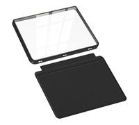 CAZSTYK Funda protectora acrílica de piel sintética para lector electrónico de 17.3 cm con diseño dividido desmontable y funda protectora de apagado automático