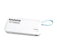 CAZSTYK Funda protectora para CP25 20000mAh Mobile Power 55W Carcasa a prueba de golpes Cobertura completa Carcasa de silicona a prueba de arañazos, color blanco