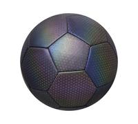 CAZSTYK Fútbol reflectante tamaño 4, 5 resplandeciente fútbol interior exterior escuela entrenamiento resplandor en la oscuridad fútbol