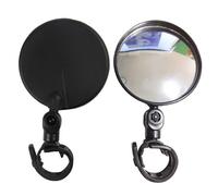 CAZSTYK Gafas para manillar de bicicleta, vista trasera para bicicleta, montaje giratorio ajustable de 360 grados