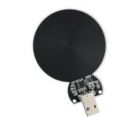 CAZSTYK Generador de forma de onda, generador de resonancia de energía USB, 7,83 Hz, tecnología cuadrada de baja frecuencia, dispositivo portátil