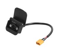 CAZSTYK Interfaces de carga para scooter eléctrico, montaje rápido, puerto de carga, componente, accesorios de conexión, accesorios de conexión duraderos