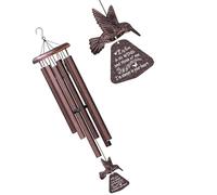 CAZSTYK Juego de 1 peaje aéreo personalizable que incluye tubos de aluminio de 32 pulgadas, plan de vida de cadena de tobillo y protección inmune a la intemperie para carillones individualizados