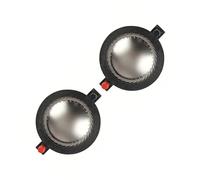 CAZSTYK Juego de 2 bobinas de voz de repuesto de 34 mm, 44 mm, 75 mm, 100 mm, diafragma de tweeter para altavoz de escenario, equipo de sonido, accesorios de cine en casa, pieza de mejora