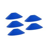 CAZSTYK Juego de 5 discos de entrenamiento gruesos con textura de polietileno para varios deportes, agilidad, entrenamiento y actividades al aire libre, equipo de entrenamiento deportivo de alta