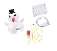 CAZSTYK Juguete de ABS para mascotas con cable de carga para entretenimiento extendido y actividad física, juguete de movimiento de identidad