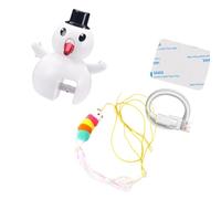 CAZSTYK Juguete de ABS para mascotas con cable de carga para entretenimiento extendido y actividad física, juguete de movimiento de identidad