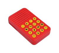 CAZSTYK Juguete musical de plástico con 16 teclas para divertidos sonidos de acariciamiento y diversión de fiesta Caja de sonido multifunción, dispositivo de acariciamiento portátil, novedoso juguete