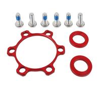 CAZSTYK Kits de adaptadores de conversión de cubo de bicicleta de carretera, adaptadores de refuerzo, arandelas, espaciadores, bicicletas, ejes pasantes, juntas de reajuste, bicicletas delanteras y