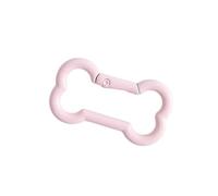 CAZSTYK Llavero de hueso cargado para entusiastas de las manualidades, brillante, multicolor, joyería para mascotas, e, M