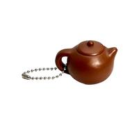 CAZSTYK Llavero decorativo de resina de doble pez que trae buen Luky a espacios y pertenencias, artículo de decoración simbólico de KTV, Tetera, Talla única