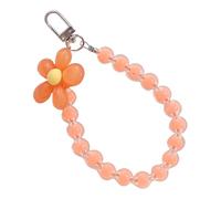 CAZSTYK Llavero decorativo para bolso de flores de moda, portátil, multiuso, fácil de colocar, elegante llavero de acrílico, O