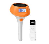 CAZSTYK Luz solar para medir la temperatura de la piscina con característica, perfecta para patio trasero y patios, probador de temperatura flotante