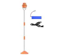CAZSTYK Máquina de burbujas recargable por USB para fiestas de jardín al aire libre con rociador de agua, diseño de lámpara de calle para Entertainmetn al aire libre, soplador de burbujas, juguete de
