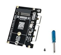CAZSTYK Metal B NGFF 2242 a SATA3.0 - Placa adaptadora de 7 pines para operaciones en entornos hostiles