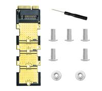 CAZSTYK NGFFs Msata HDDs a SATA3.0 Adaptadores de 2.5 pulgadas, convertidores de discos duros, tarjeta elevadora para PC, portátil, tarjeta añadida NGFF a adaptadores MSATA