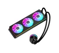 CAZSTYK Nueva solución de refrigeración por agua ARGB de 360 mm para juegos y estaciones de trabajo de escritorio, refrigerador de agua ARGB