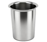 CAZSTYK Organizador de palillos de metal ventilado, caja de almacenamiento de cubiertos, resistente al óxido, soporte para utensilios de cocina para tenedores, cucharas, contenedor de cubiertos a