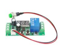 CAZSTYK Relés programables de retardo de tiempo con aislamiento fotoeléctrico, capacidad de carga de 10 A, señales compatibles y botón de activación electrónica automotriz, control de temporizador
