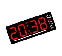 CAZSTYK Reloj despertador digital funcional con brillo ajustable y despertador de repetición adecuado para estudiantes y profesionales digitales