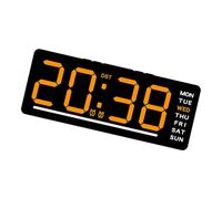 CAZSTYK Reloj despertador digital funcional con brillo ajustable y despertador de repetición adecuado para estudiantes y profesionales digitales