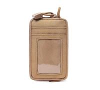 CAZSTYK Riñonera con cinturón, monedero, monedero para guardar tarjetas, forma rectangular, para teléfono, riñonera, Khaki
