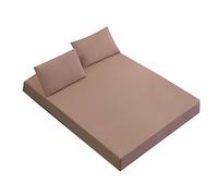 CAZSTYK Sábana bajera impermeable con banda elástica, antideslizante, protector de colchón para cama individual, doble, impermeable