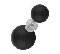 CAZSTYK Soporte adaptador de cabeza esférica giratoria de 38 mm a 25 mm para tabletas flexibles y pantalla de computadora, soporte flexible para tabletas