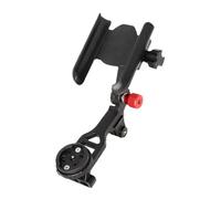 CAZSTYK Soporte de aleación de aluminio para cronómetro de teléfono, soporte de extensión para manubrio de bicicleta, soporte de luz de computadora, accesorio de ciclismo, aleaciones de aluminio