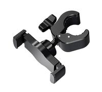 CAZSTYK Soporte de teléfono para trípode de tubo redondo de 15 a 45 mm, ajustable, giratorio de 360 grados, para varios dispositivos, soporte de cámara, soporte de abrazadera