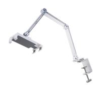 CAZSTYK Soporte giratorio universal para tabletas de 4 a 12.9 pulgadas con construcción de aluminio ligero, soporte para tabletas en ángulo múltiple