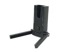 CAZSTYK Soporte lateral para bicicleta de carretera con estante de estacionamiento trasero, pedal de pie y soportes de escalera de bicicleta de montaña, soporte de estacionamiento portátil
