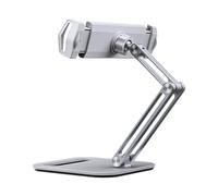 CAZSTYK Soporte portátil para tabletas con agarres antideslizantes y posicionamiento flexible para el trabajo, entretenimiento, juegos, teléfono y tabletas
