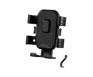CAZSTYK Soporte universal para teléfono de bicicleta eléctrica para motocicleta, clip ajustable para teléfono
