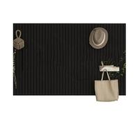 CAZSTYK Tablón de anuncios flexible de línea vertical percibida con capacidad para 6 fotos, herramientas de negación, instalación de cubierta de casa, taladro de negación de cubierta de pared