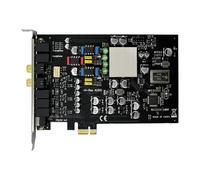 CAZSTYK Tarjeta de sonido PCIe de 7.1 canales, sonido envolvente estéreo, chip PCIE CM8828+CM9882A Surround para computadora de escritorio, entretenimiento en casa