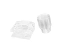 CAZSTYK Taza de alimentación antideslizante para terrario y diseño resistente a los escapes para dietas de anfibios, ventosa segura para reptiles
