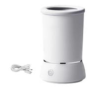 CAZSTYK Taza de limpieza de patas de perro recargable, lavadora eléctrica automática, cepillos de silicona suave, arandela para mascotas, herramienta de limpieza para perros pequeños