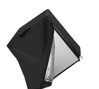 CAZSTYK Tela universitaria para refrigerador, impermeable, resistente al polvo, para congelador pequeño de 20 x 20 x 21 pulgadas, ajuste modificable, protección contra la suciedad